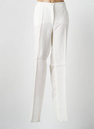 Pantalon slim talie elastică mărime normală bej MARINA RINALDI femeie