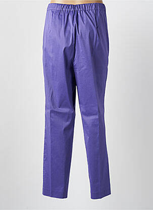 Pantalon slim talie elastică mărime normală violet MARINA RINALDI femeie