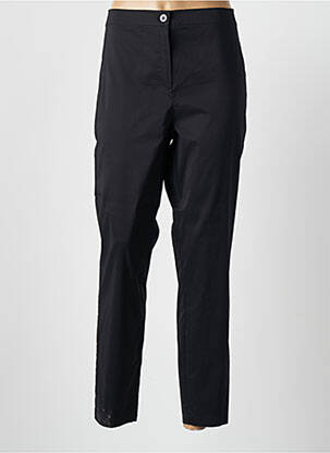 Pantalon slim talie elastică mărime normală negru MARINA RINALDI femeie