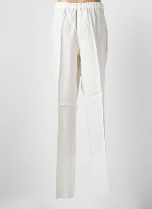 Pantalon slim bej MARINA RINALDI femeie