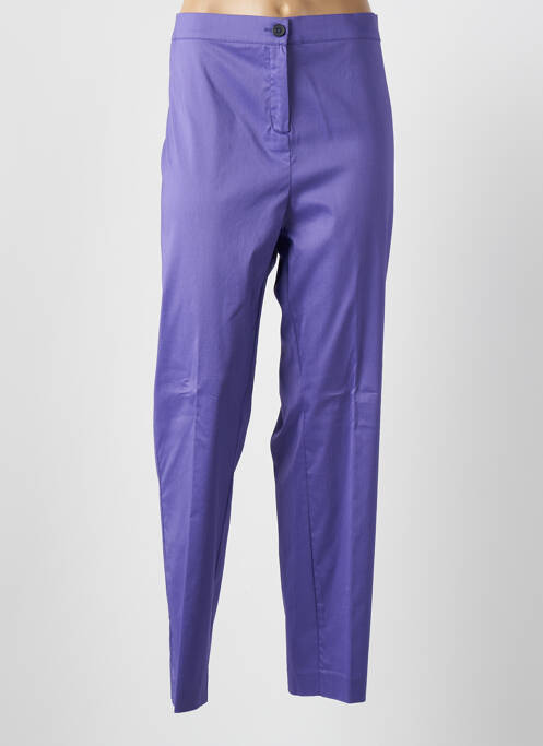 Pantalon slim violet MARINA RINALDI femeie