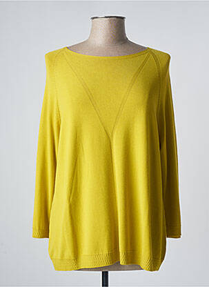 Pulover galben PERSONA BY MARINA RINALDI femeie