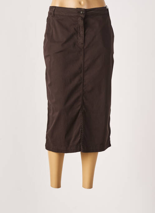 Fustă midi maro MARINA SPORT femeie