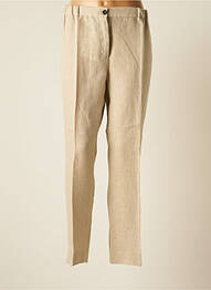Pantalon slim talie elastică mărime normală bej MARINA RINALDI femme