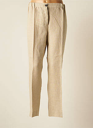 Pantalon slim bej MARINA RINALDI femeie