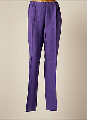 Pantalon slim violet MARINA RINALDI femeie