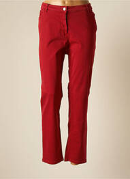 Pantalon slim elasticitate mărime normală roșu PERSONA BY MARINA RINALDI femme