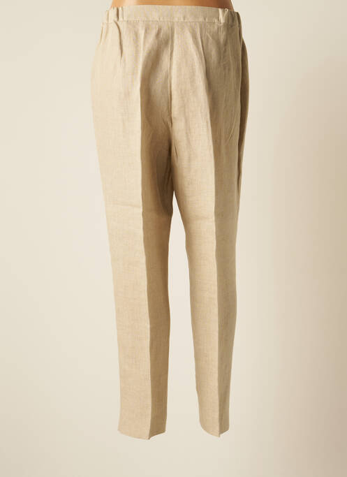 Pantalon slim bej MARINA RINALDI femeie