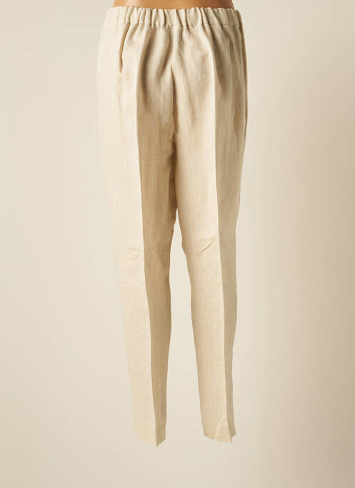 Pantalon slim bej PERSONA BY MARINA RINALDI femeie