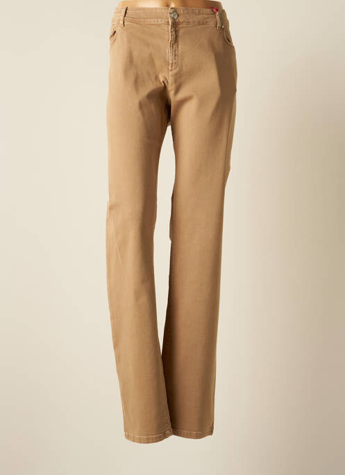 Pantalon slim bej MARINA SPORT femeie