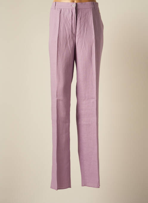 Pantalon drept violet MARINA RINALDI femeie
