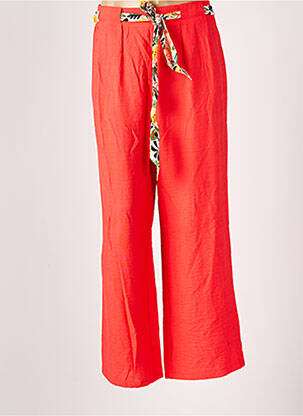 Pantalon larg roz C'EST BEAU LA VIE femeie