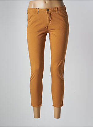 Pantalon chino galben SCHOOL RAG femeie