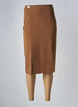 Fustă midi maro ARTIGLI femeie