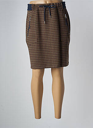 Fustă midi maro CECIL femeie