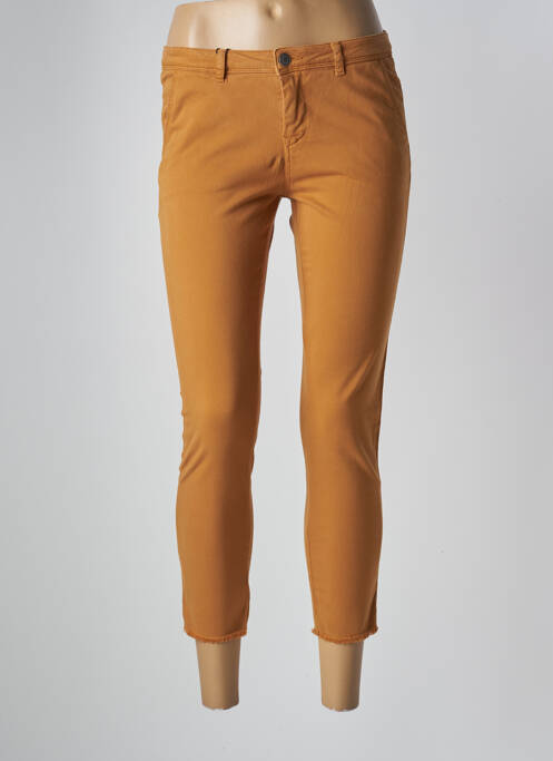 Pantalon chino galben SCHOOL RAG femeie