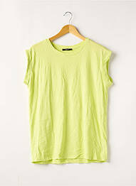 Tricou croială dreaptă mâneci scurte verde FOREVER 21 femme