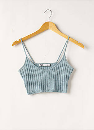 Pulover albastru ZARA femeie