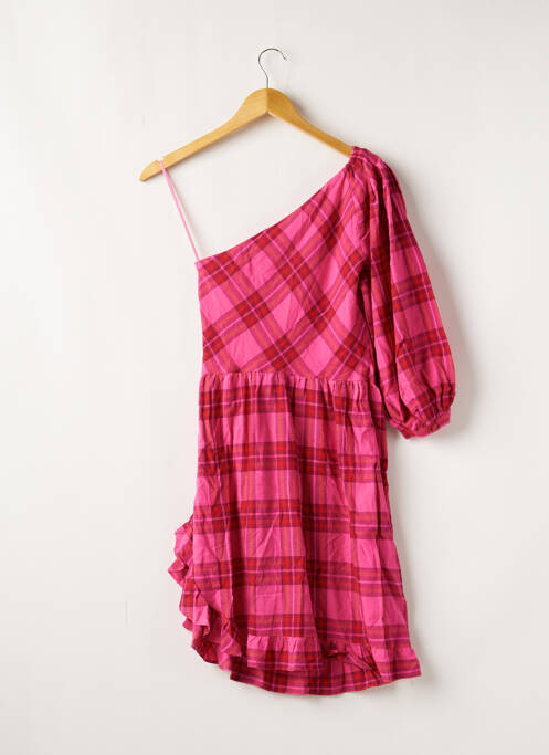 Rochie midi roz TARA JARMON femeie