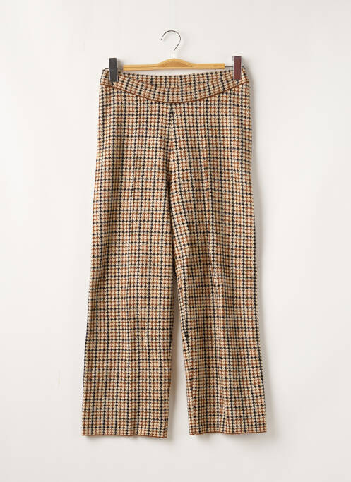 Pantalon larg maro ZARA femeie