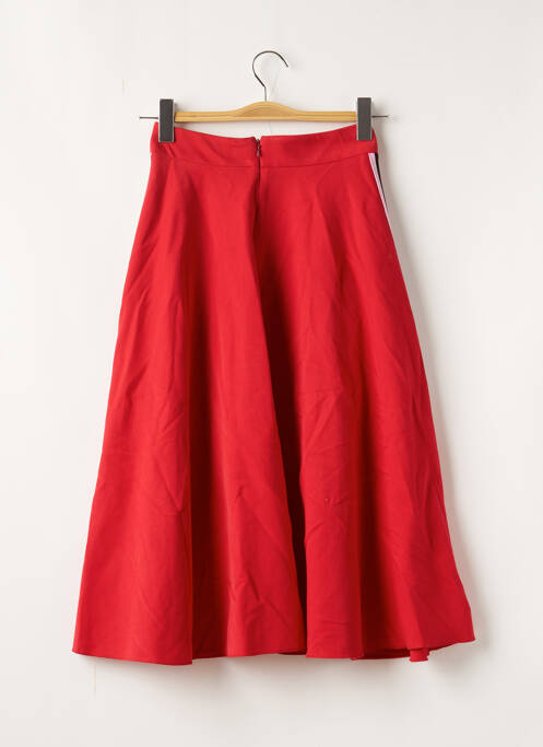 Fustă midi roșu MIDINETTE femeie