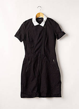 Rochie midi mâneci scurte mâneci scurte negru LE COQ SPORTIF femeie