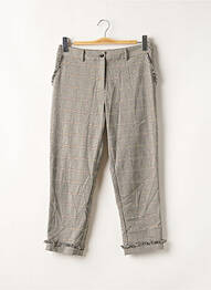 Pantalon 7/8 elasticitate mărime normală gri LILI SIDONIO femme