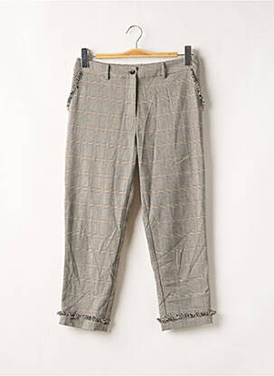 Pantalon 7/8 gri LILI SIDONIO femeie