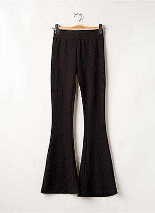 Pantalon evazat elasticitate mărime normală negru SUPERDRY femeie