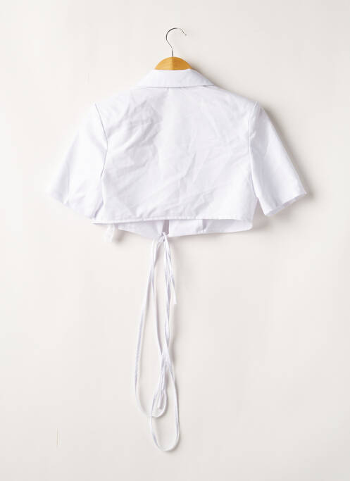 Cămașă alb PRETTY LITTLE THING femeie