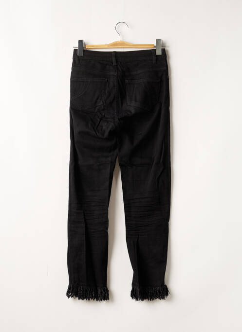 Blugi cu croială dreaptă negru MAJE femeie