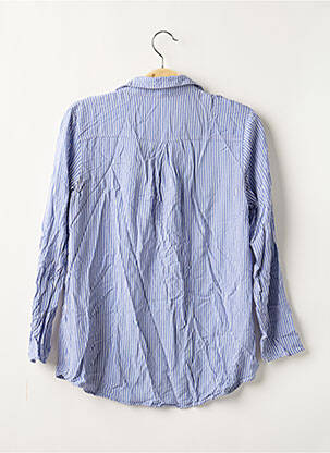 Cămașă țesătură poplin mâneci lungi albastru CC COLLECTION femeie