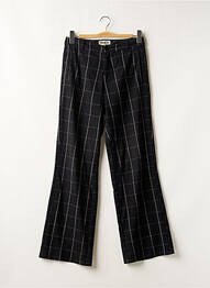 Pantalon drept țesătură poplin mărime normală negru ESSENTIEL ANTWERP femeie