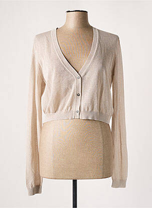 Vestă cu mâneci lungi bej ARMANI femeie