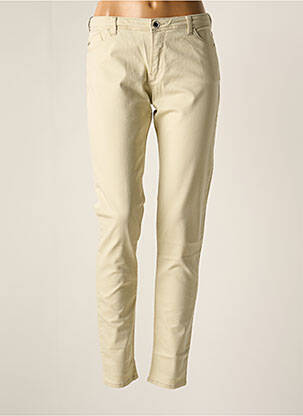 Pantalon slim bej ARMANI femeie
