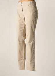 Pantalon slim bej MARC CAIN femme