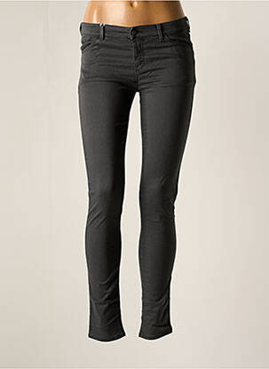 Pantalon slim gri ARMANI femme