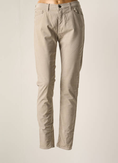 Pantalon slim gri EMPORIO ARMANI femeie