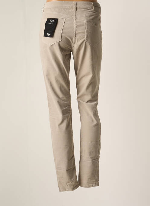 Pantalon slim gri EMPORIO ARMANI femeie