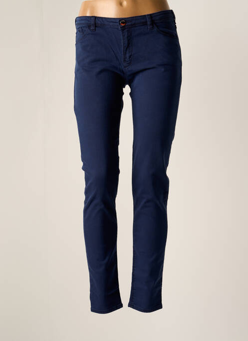 Blugi cu croială slim albastru ARMANI femeie