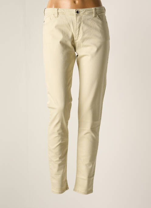 Pantalon slim bej ARMANI femeie