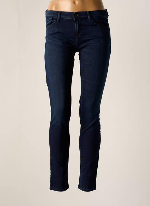 Blugi cu croială slim albastru ARMANI femeie