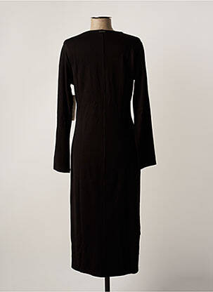 Rochie midi mâneci lungi mâneci lungi negru AGATHE & LOUISE femeie