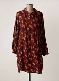 Rochie midi mâneci lungi mâneci lungi portocaliu AGATHE & LOUISE femeie
