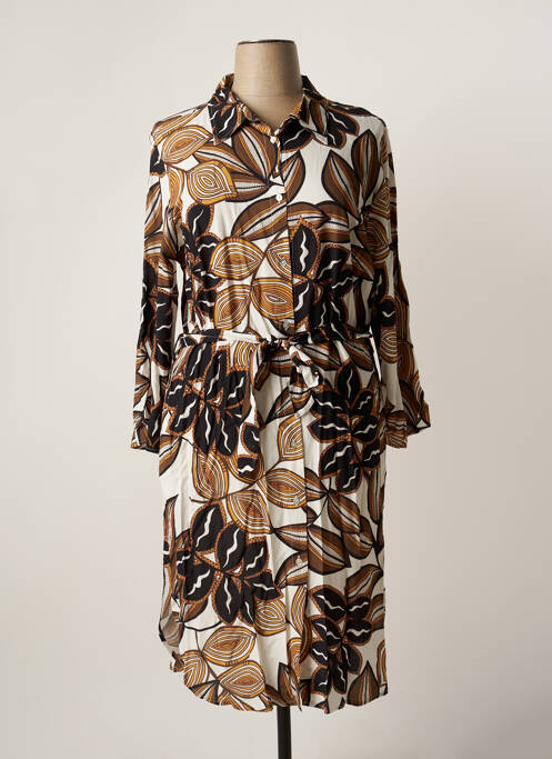 Rochie midi maro REVER MILE femeie