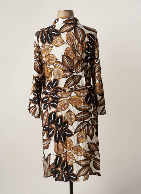 Rochie midi maro REVER MILE femeie