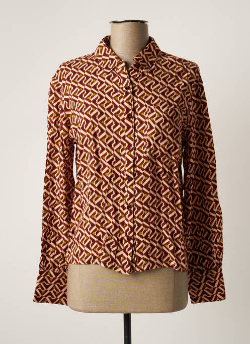 Cămașă maro AGATHE & LOUISE femeie