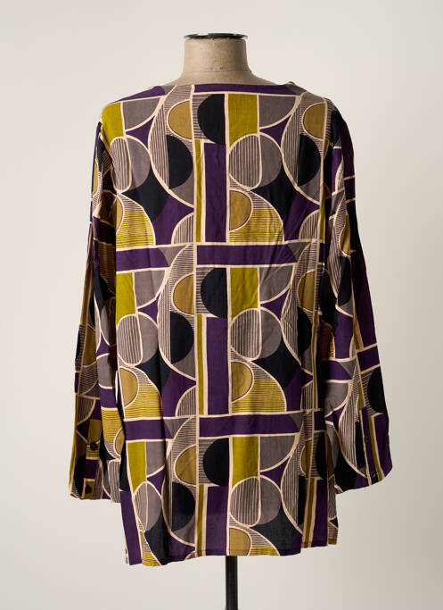 Tunică mâneci lungi violet AGATHE & LOUISE femeie