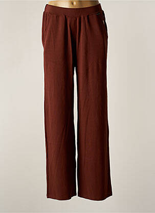 Pantalon drept maro AGATHE & LOUISE femeie