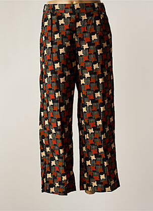 Pantalon larg verde AGATHE & LOUISE femeie